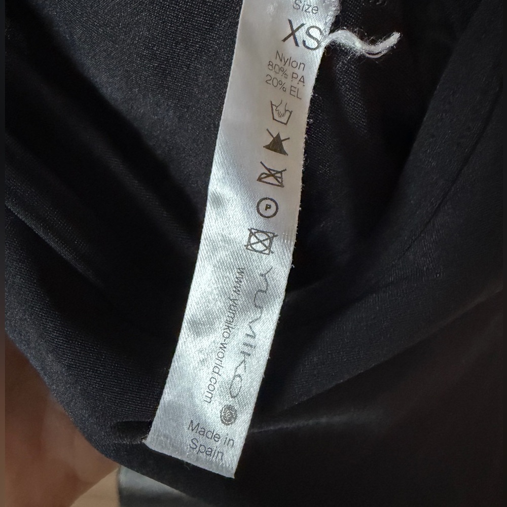 Yumiko “Sonoya” Cross Back Black Leotard - Picture 3 of 3